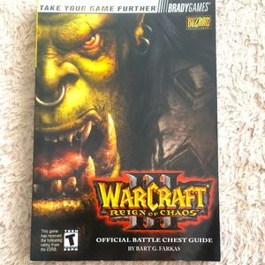 Warcraft III Reign of Chaos Official Battle Chest Strategy Guide BradyGames